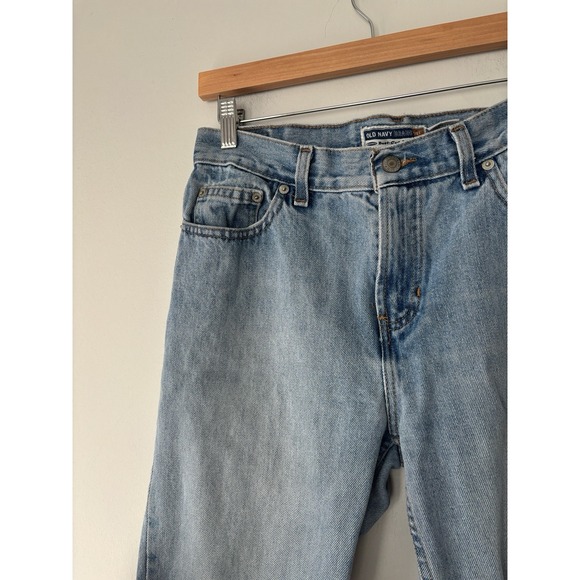 Old Navy Vintage Women's Bootcut Light Wash Midrise Denim Jeans Size 8 SHORT - Picture 4 of 8